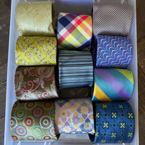 Luxury Ties - Green/Blue Tones - Picture 1 of 1
